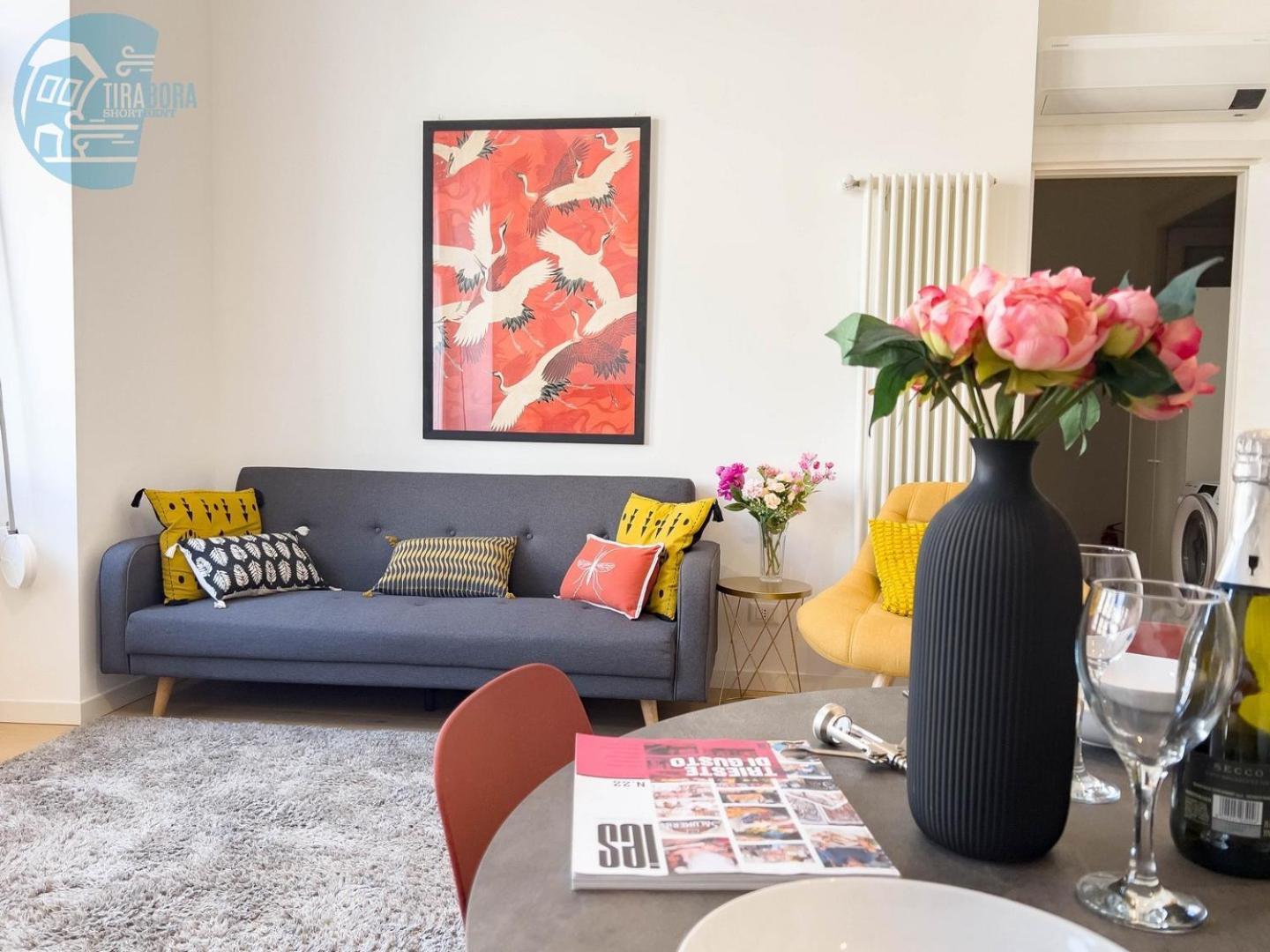트리에스테 San Lazzaro 234 Tirabora Short Rent 아파트 외부 사진